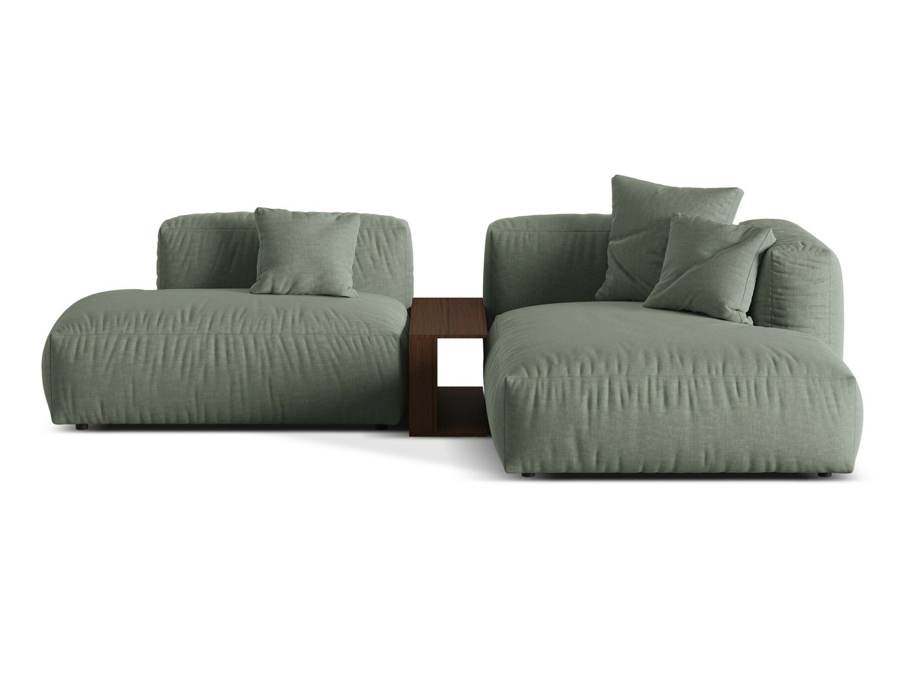 Modularna kotna sedežna garnitura Sorcoro 106 (Boston Water Green)