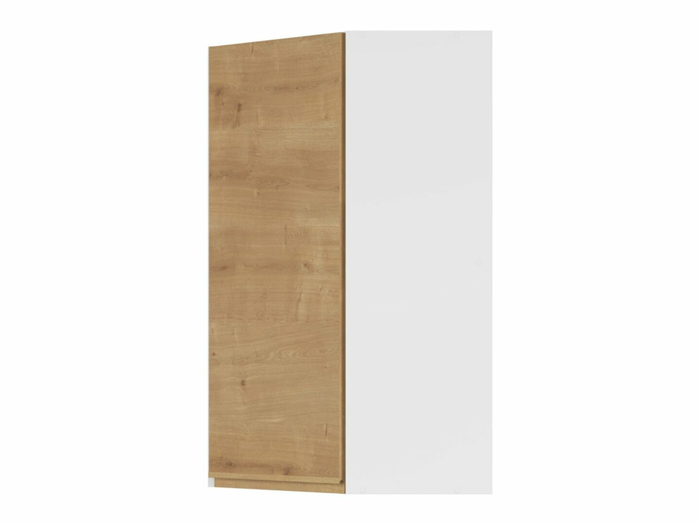 Modularna kotna stenska omarica Soli Oak 154