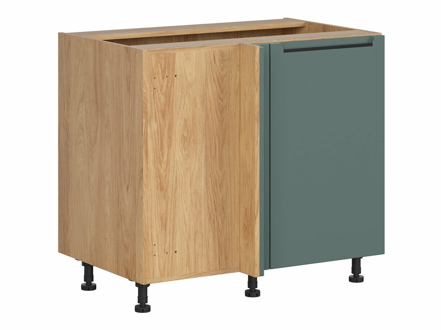 Modularna kotna omarica Riso Green 128