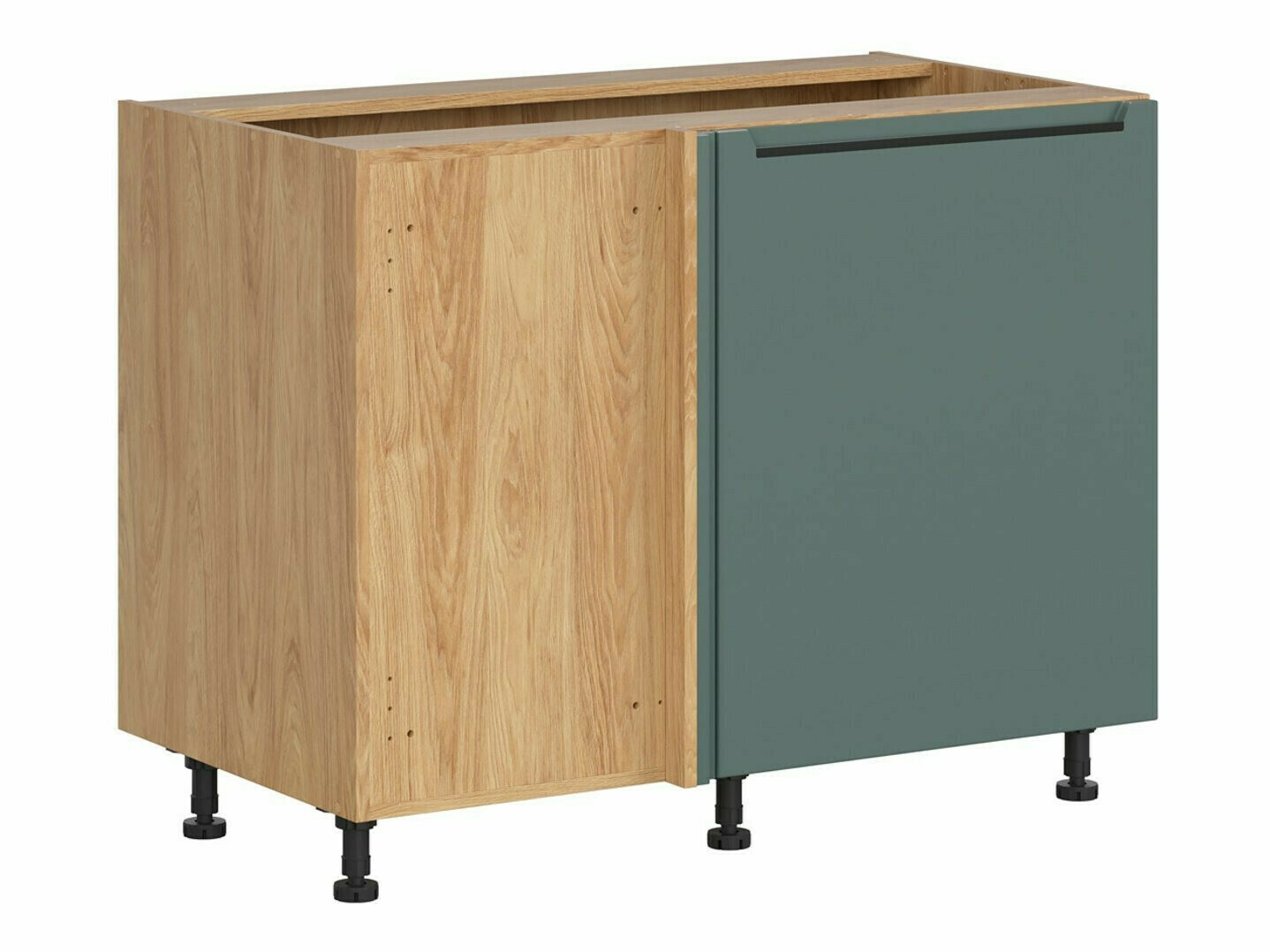 Modularna kotna omarica Riso Green 129