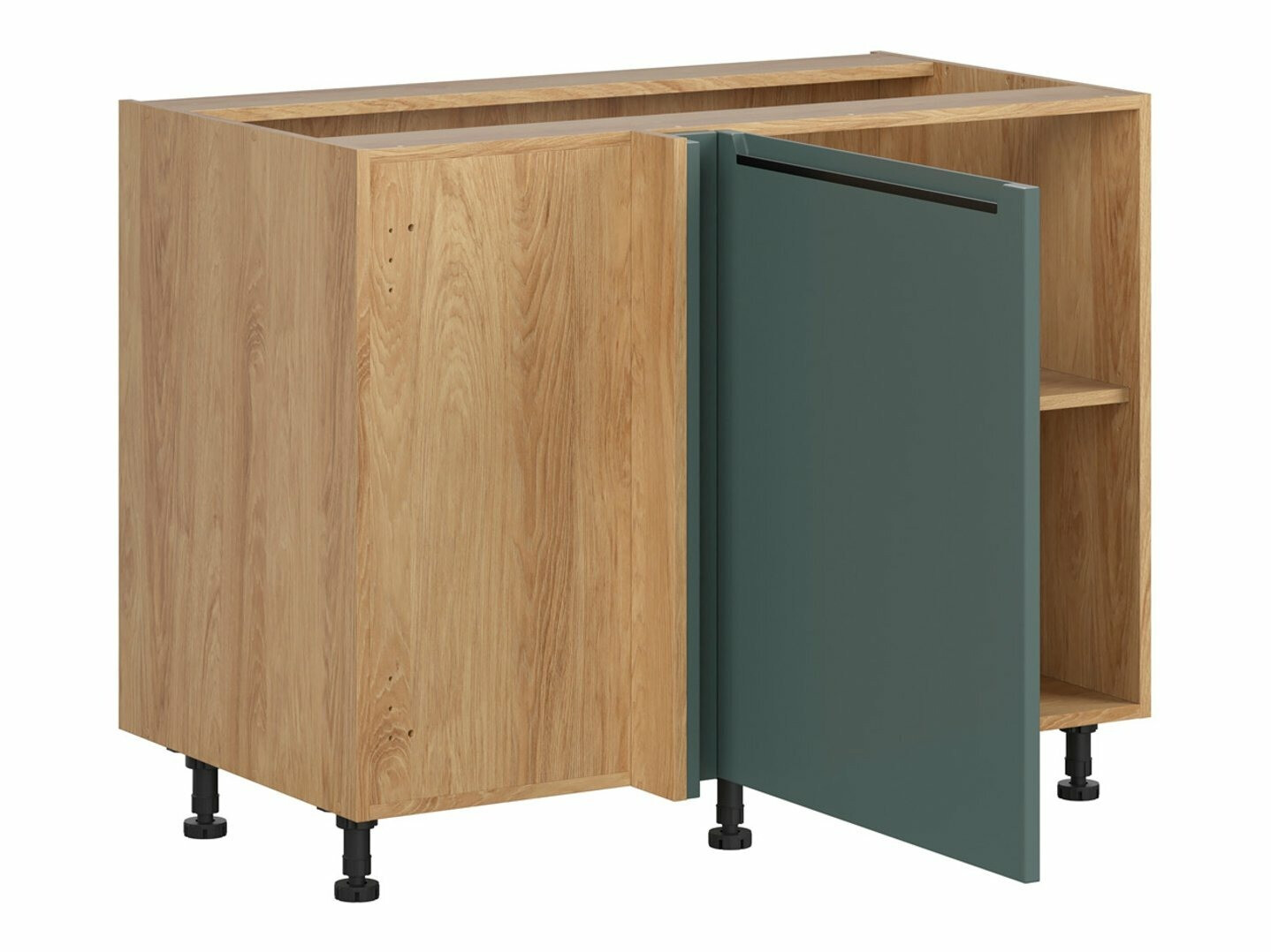 Modularna kotna omarica Riso Green 130