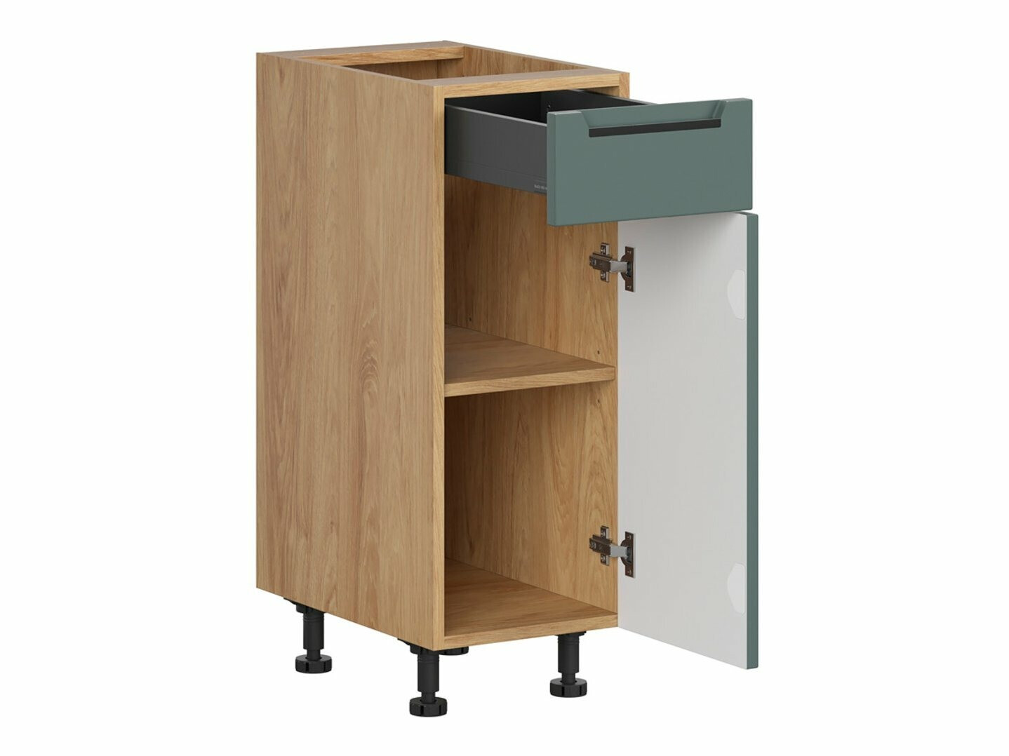 Modularna omarica s predalom in vrati Riso Green 102