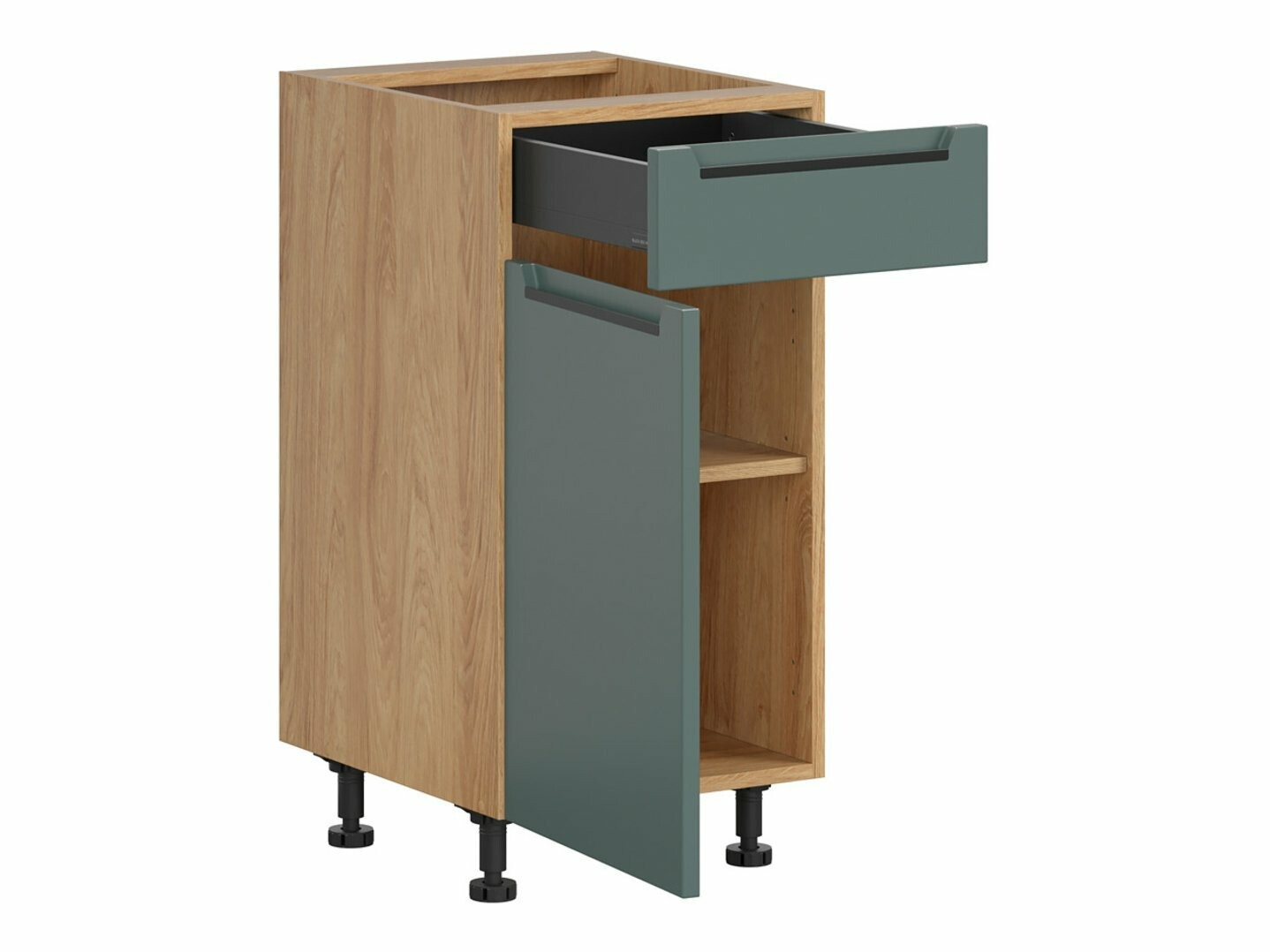 Modularna omarica s predalom in vrati Riso Green 103