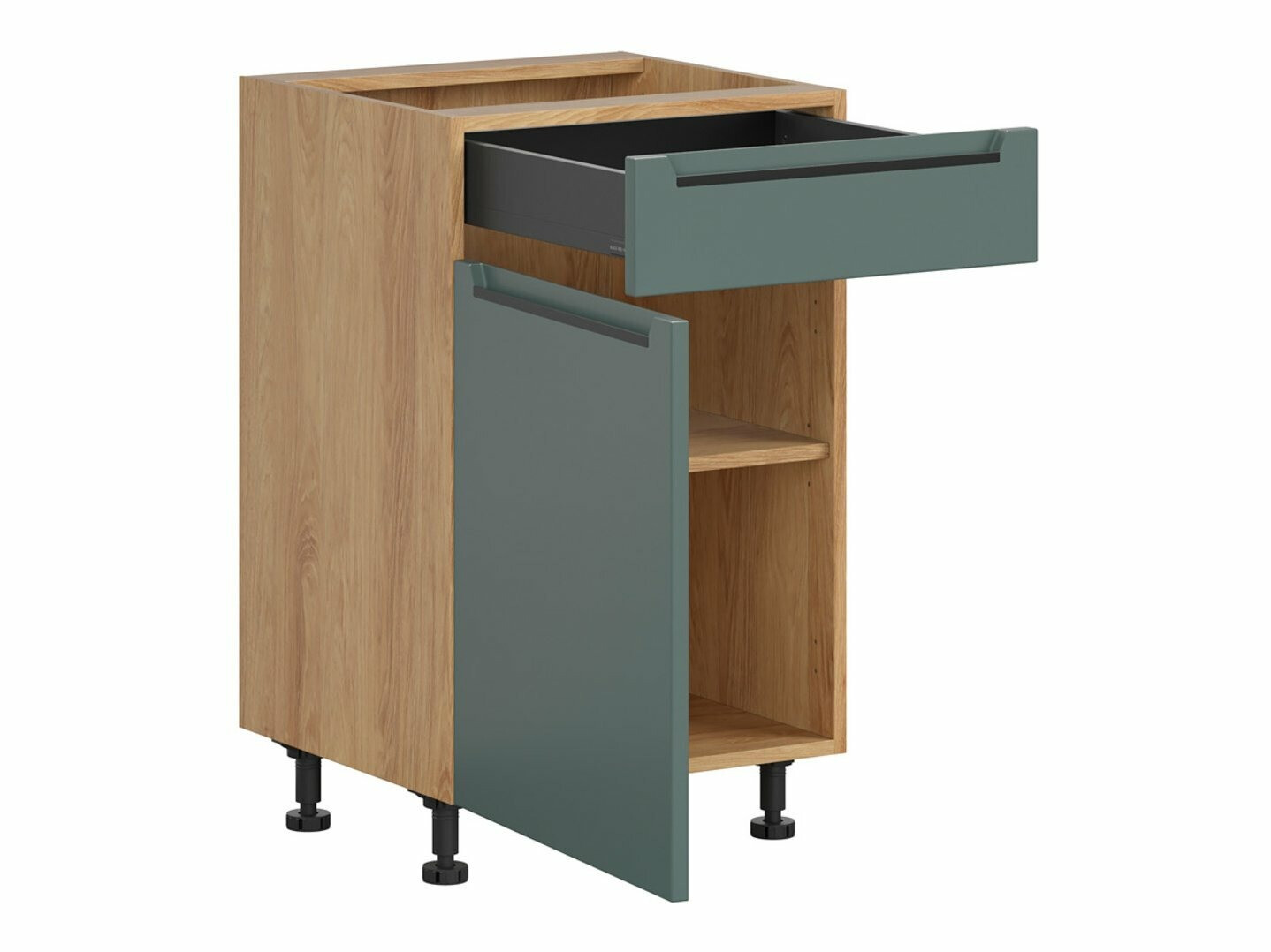 Modularna omarica s predalom in vrati Riso Green 104