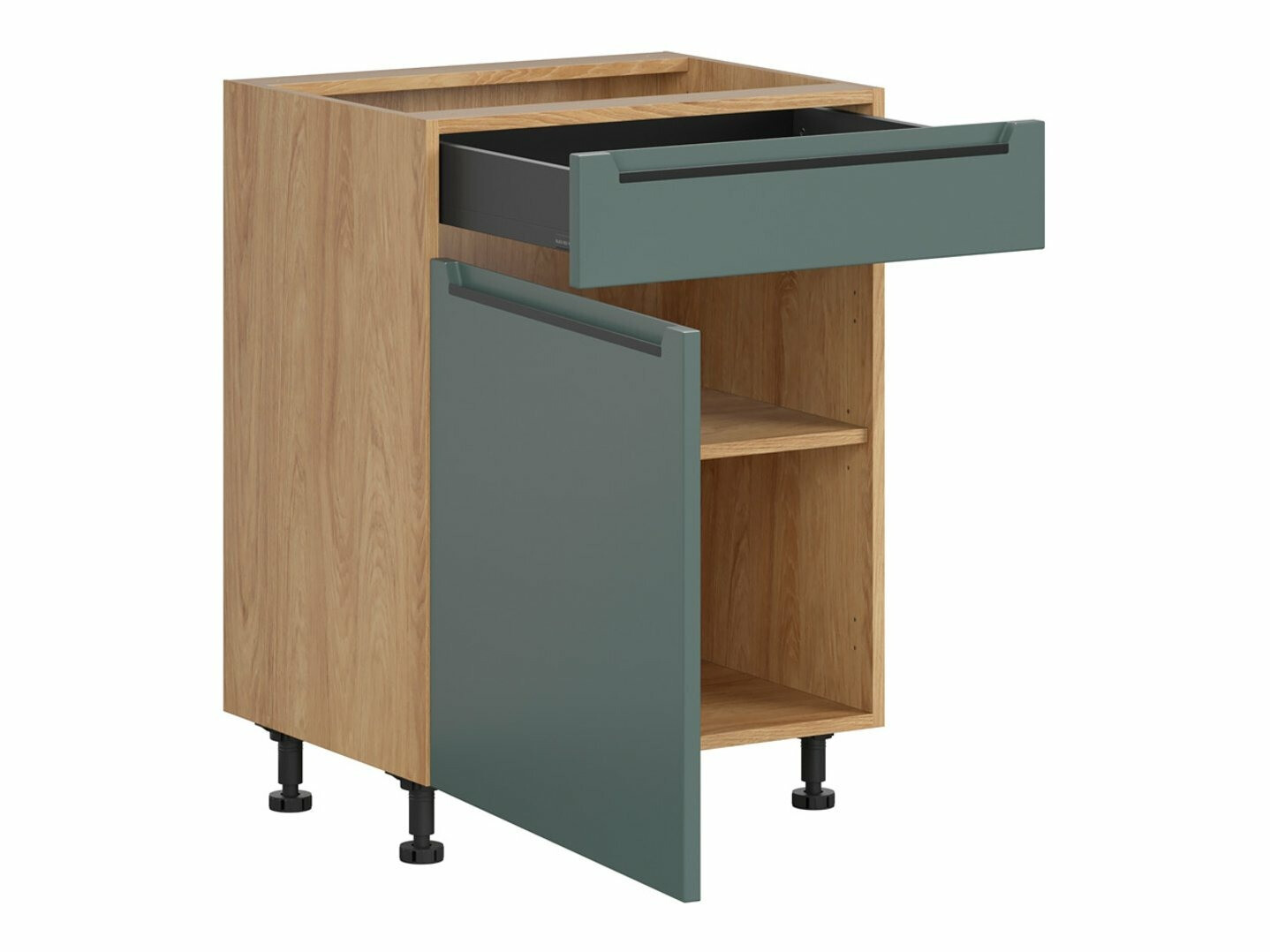 Modularna omarica s predalom in vrati Riso Green 105