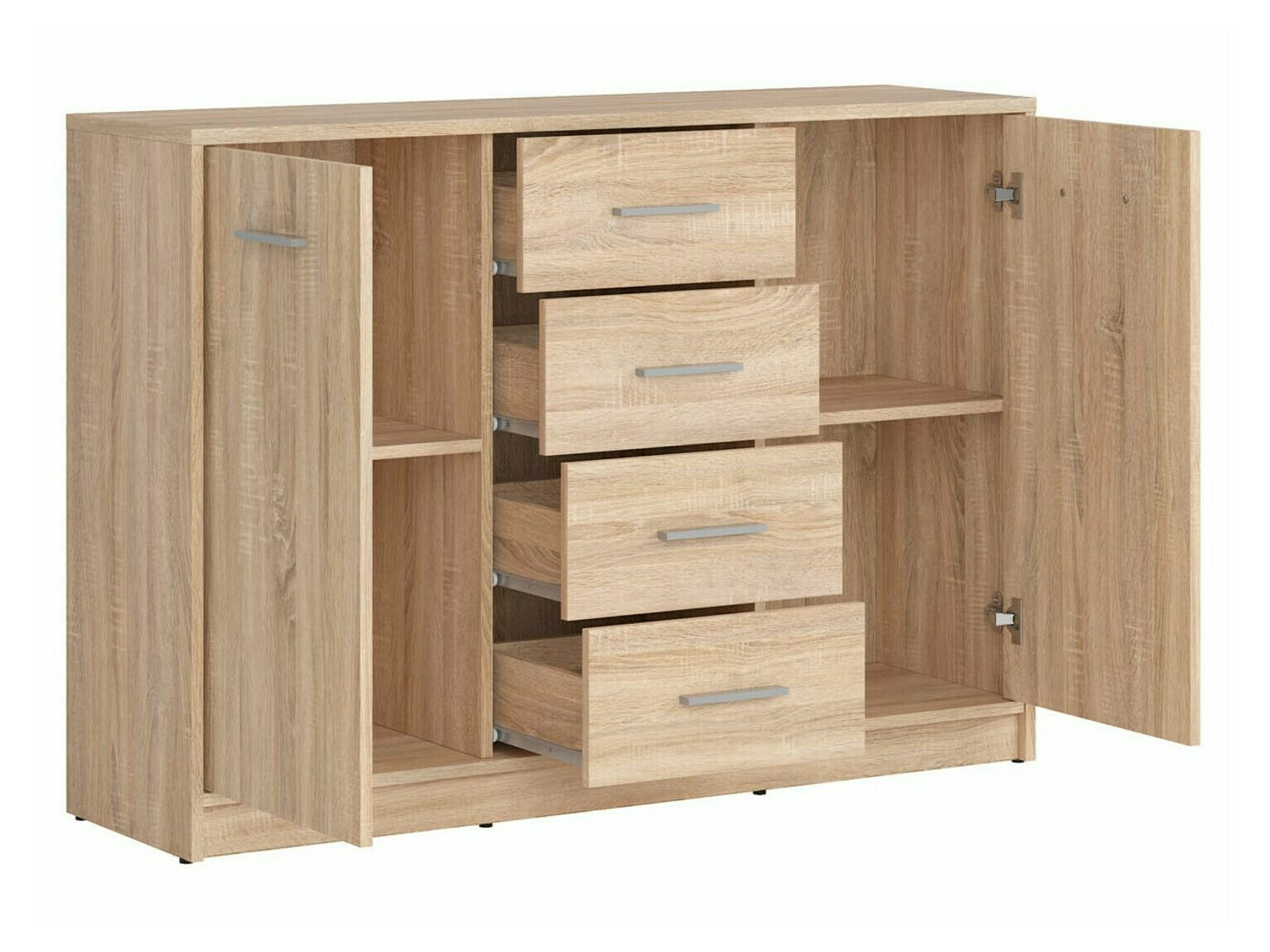 Komplet spalnic Novsore 149 (Sonoma hrast)