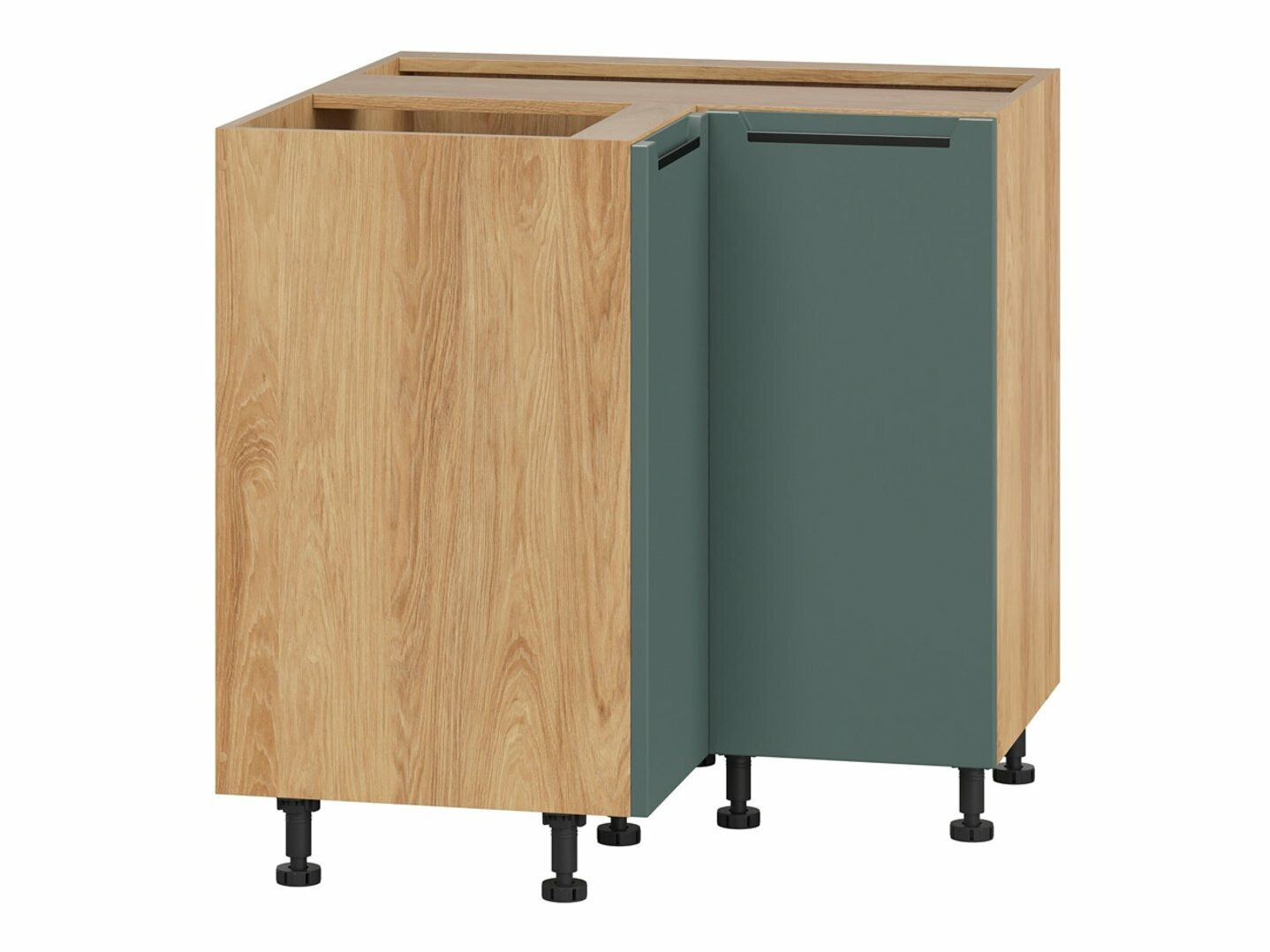 Modularna kotna omarica Riso Green 131