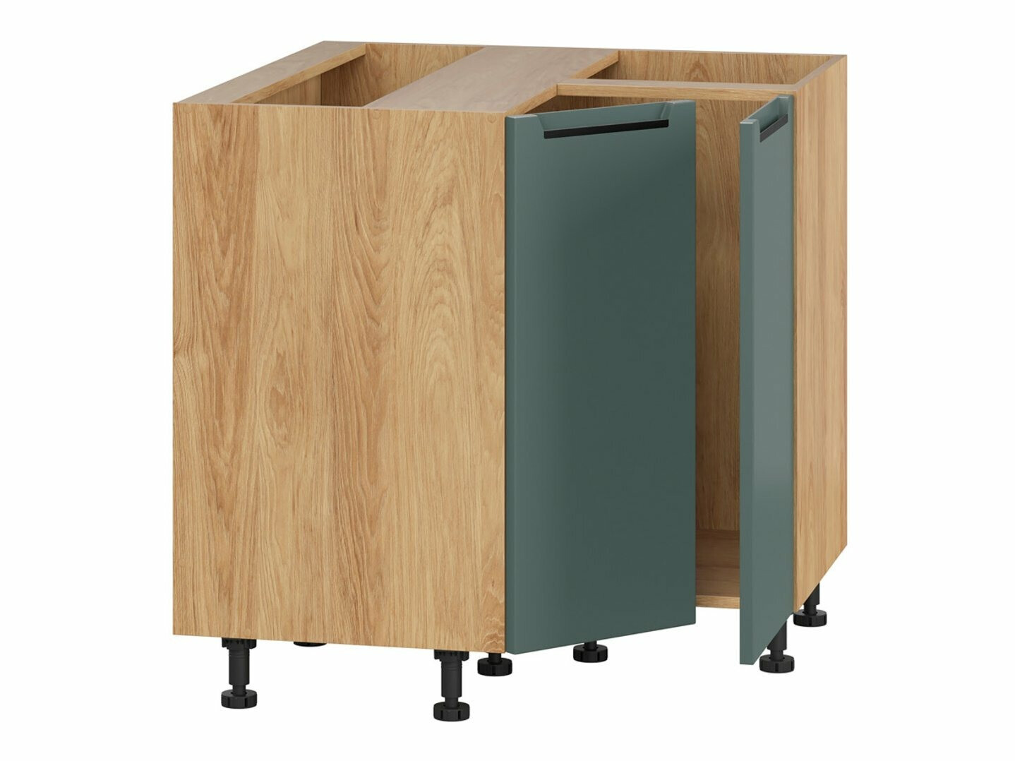 Modularna kotna omarica Riso Green 131