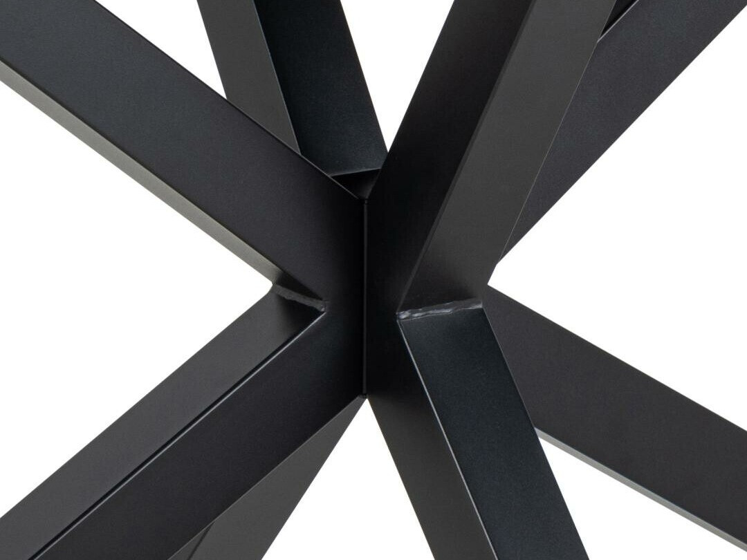 Miza Norsica 918 (Beli marmor + Črna)