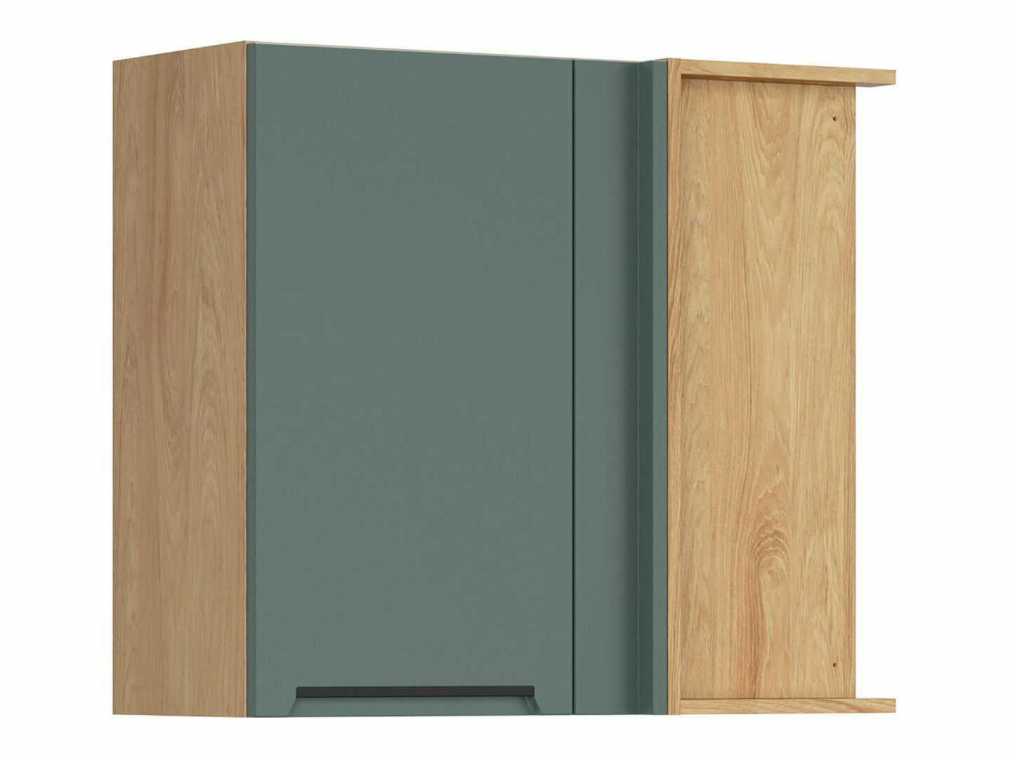 Modularna kotna stenska omarica Riso Green 157