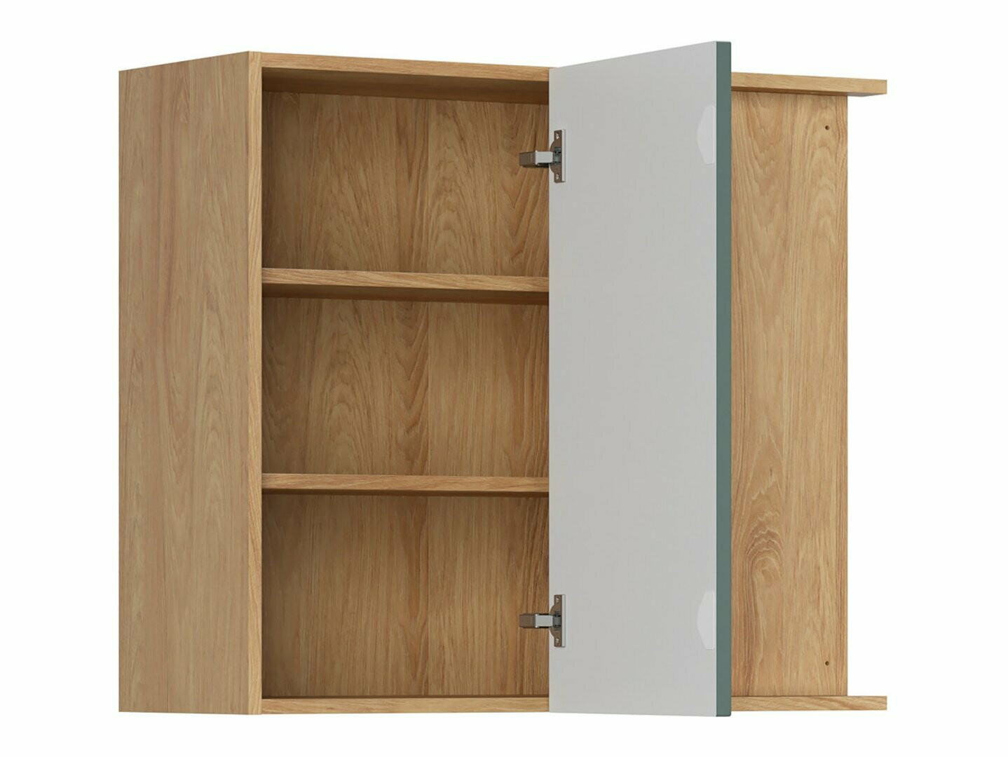 Modularna kotna stenska omarica Riso Green 157