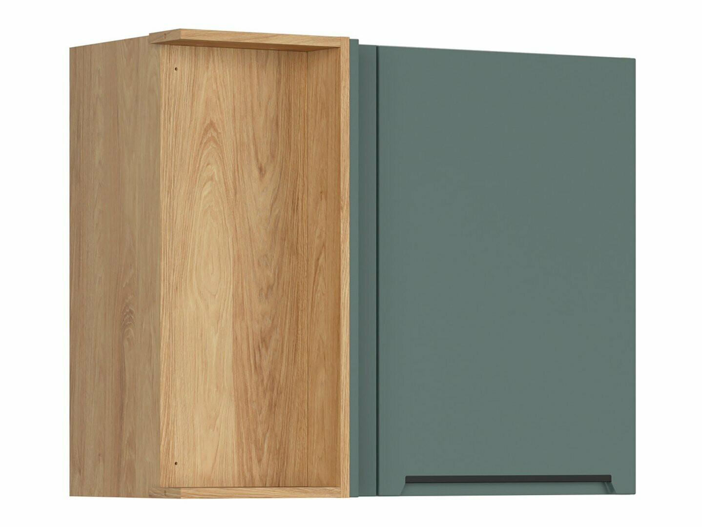 Modularna kotna stenska omarica Riso Green 158