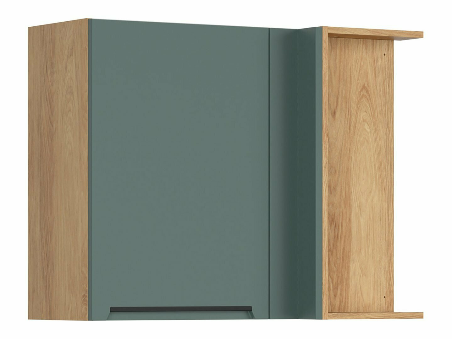 Modularna kotna stenska omarica Riso Green 158