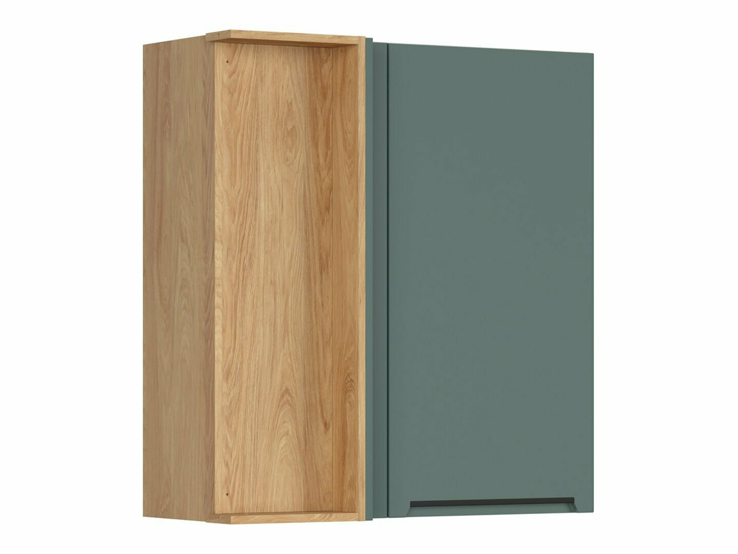 Modularna kotna stenska omarica Riso Green 159