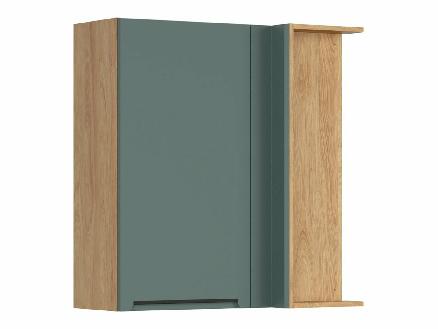 Modularna kotna stenska omarica Riso Green 159