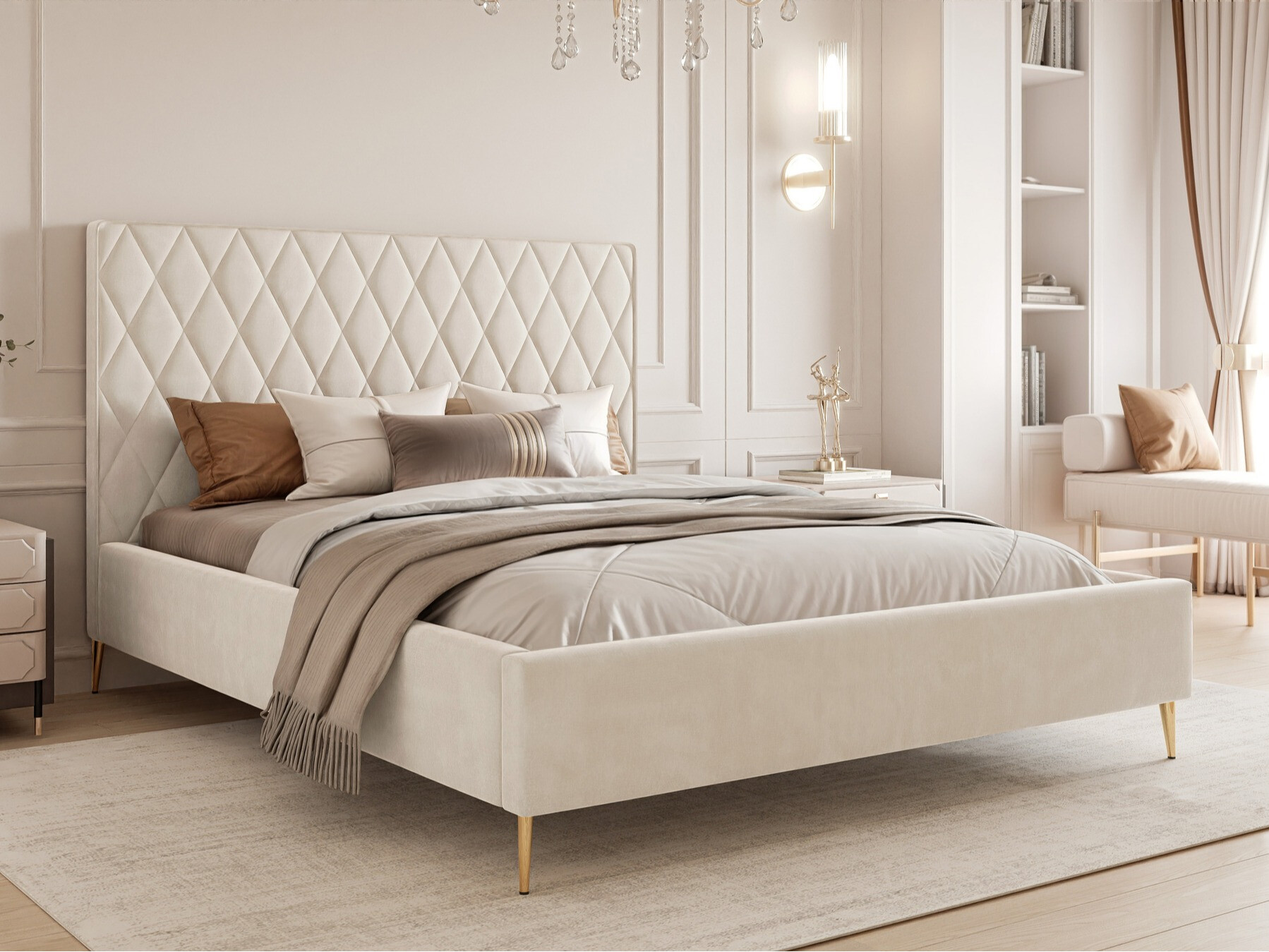 Postelja Martinez 108 (Magic Velvet 2256)