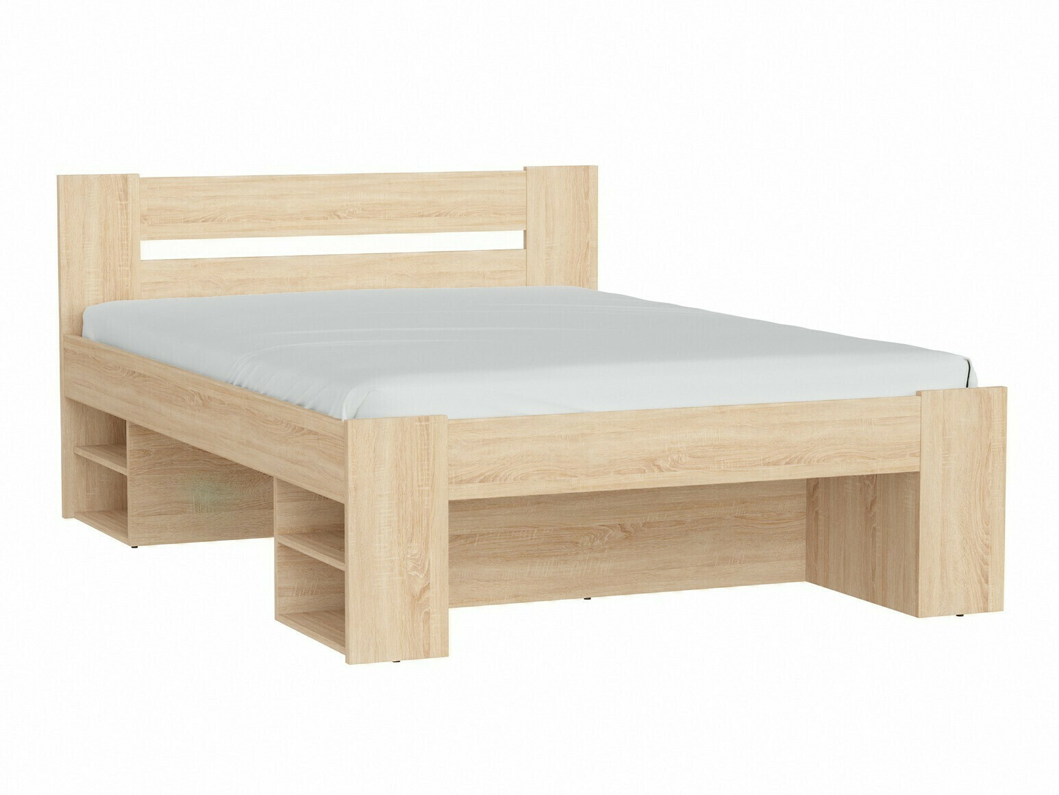 Komplet spalnic Novsore 158 (Sonoma hrast)
