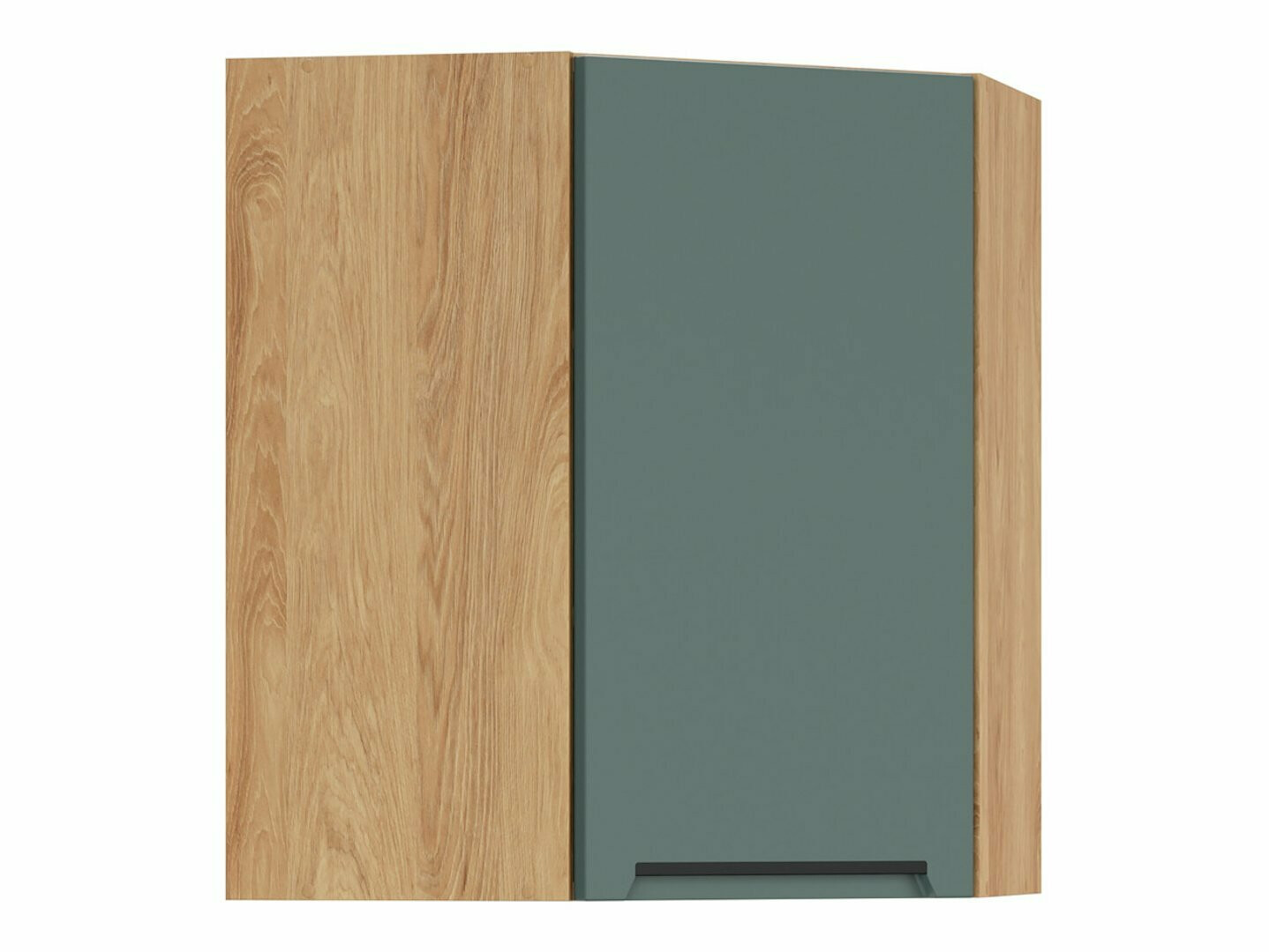 Modularna kotna stenska omarica Riso Green 160