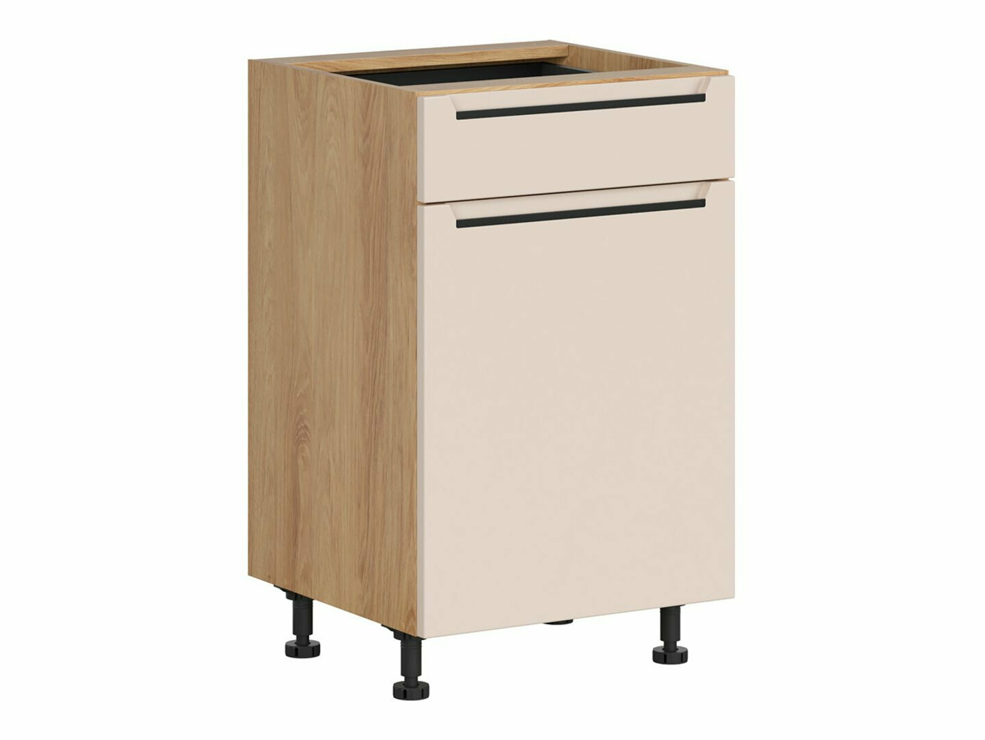 Modularna omarica s predalom in vrati Riso Beige 104