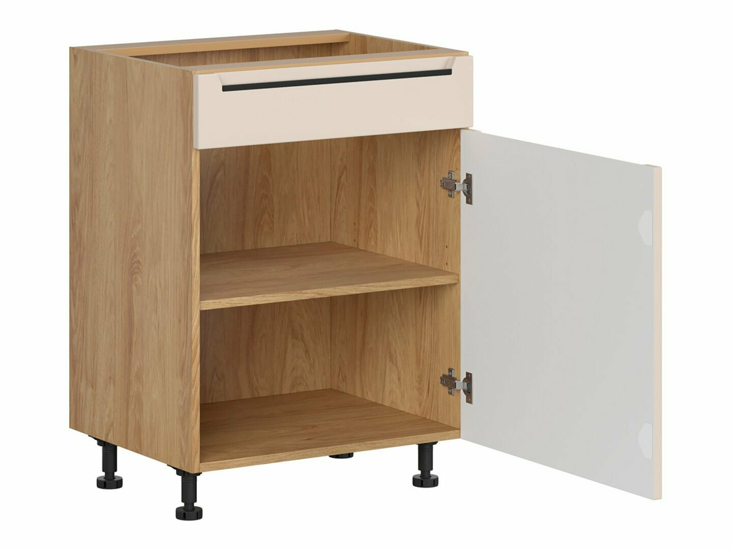 Modularna omarica z vrati Riso Beige 100