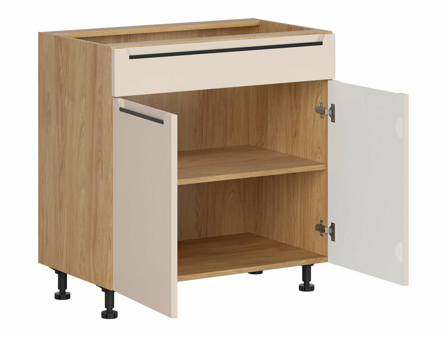 Modularna omarica z vrati Riso Beige 101