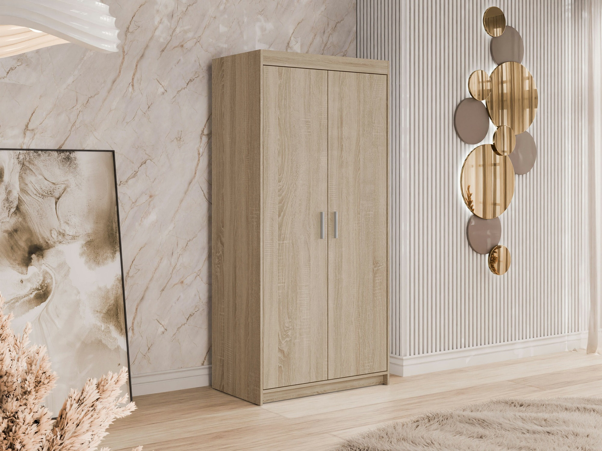 Garderobna omara Novduni 100 (Sonoma hrast)