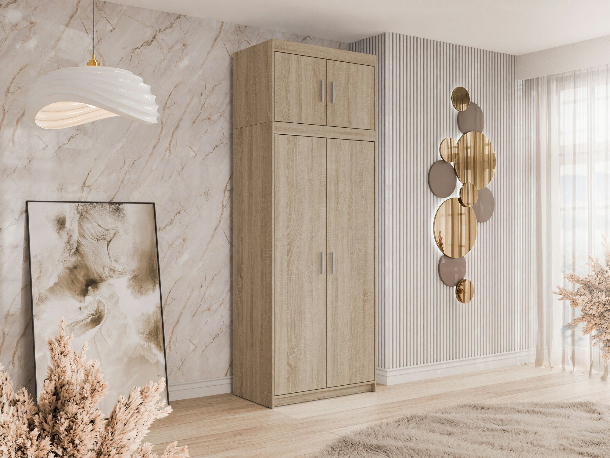 Garderobna omara Novduni 103 (Sonoma hrast)