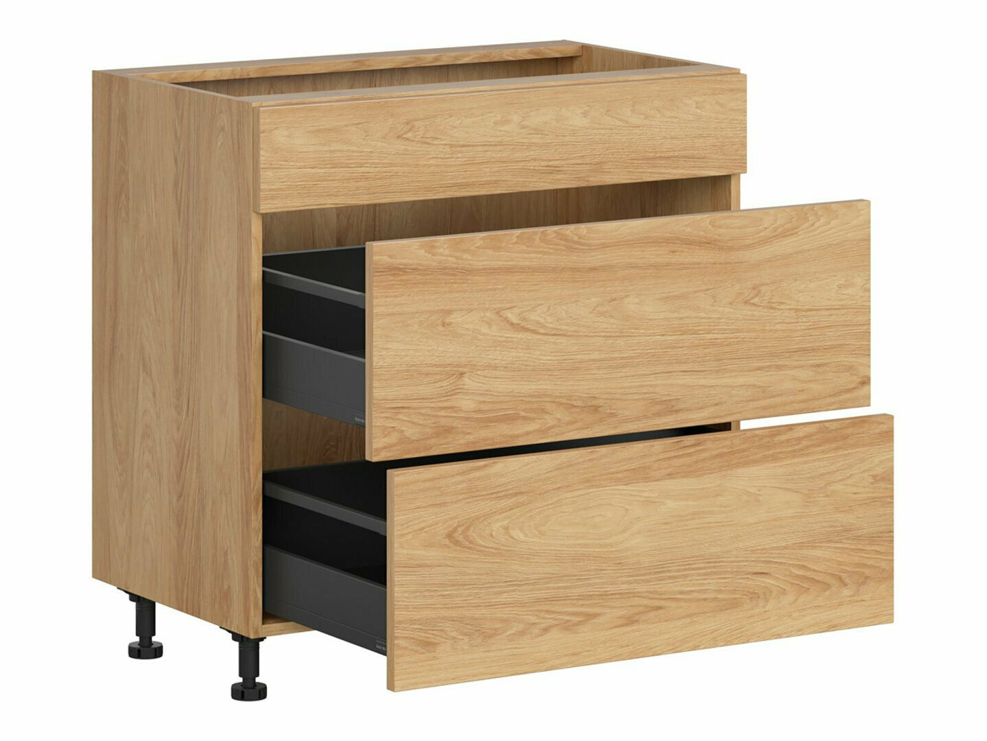 Modularna omarica s predali Amper Oak 108