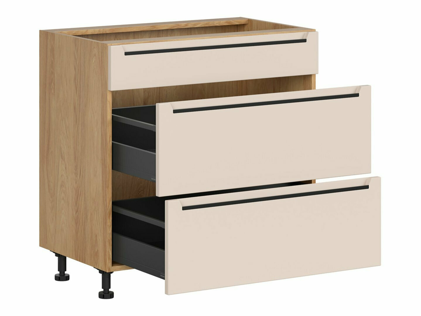 Modularna omarica s predali Riso Beige 108
