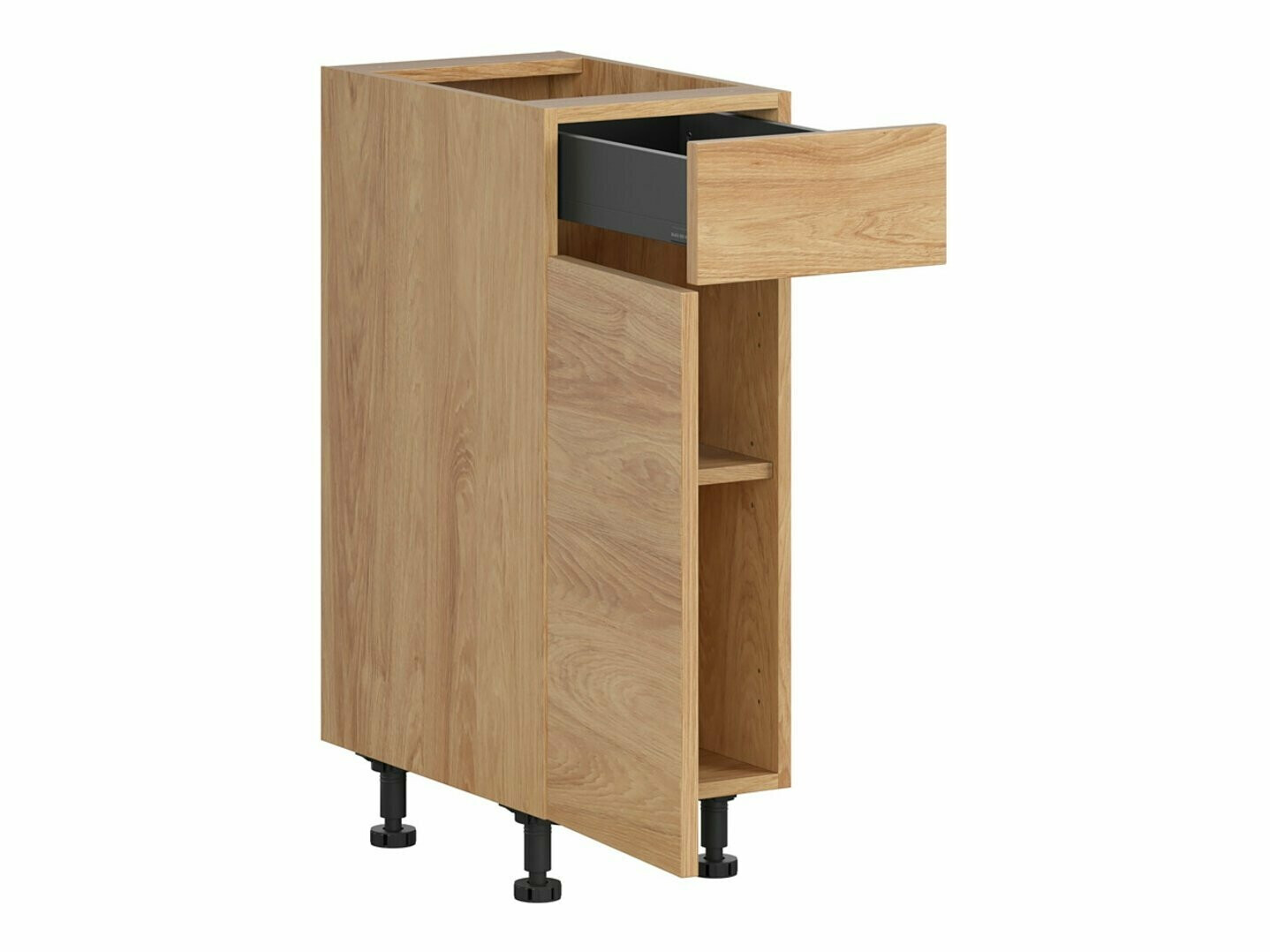 Modularna omarica s predalom in vrati Amper Oak 102