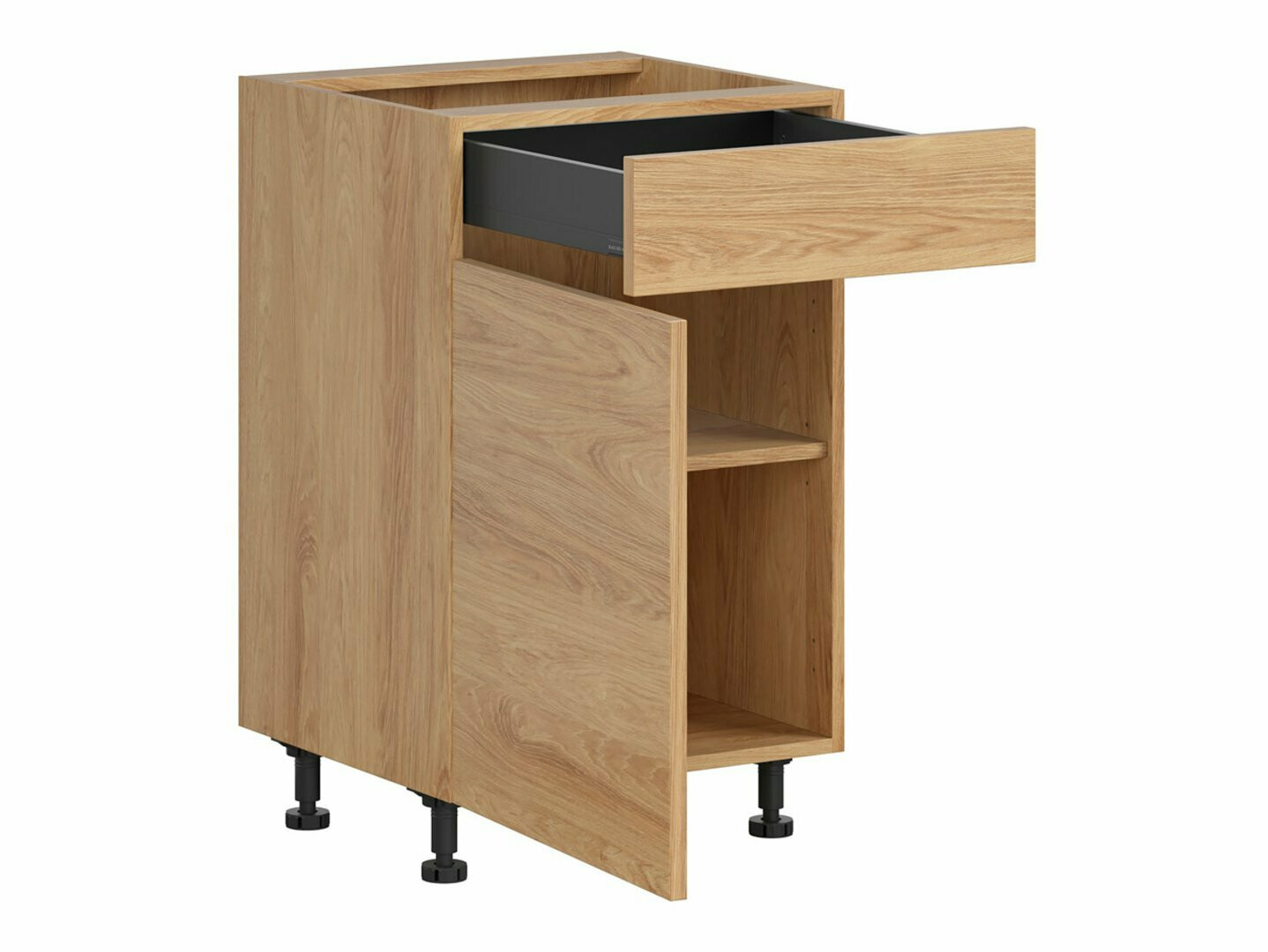 Modularna omarica s predalom in vrati Amper Oak 104