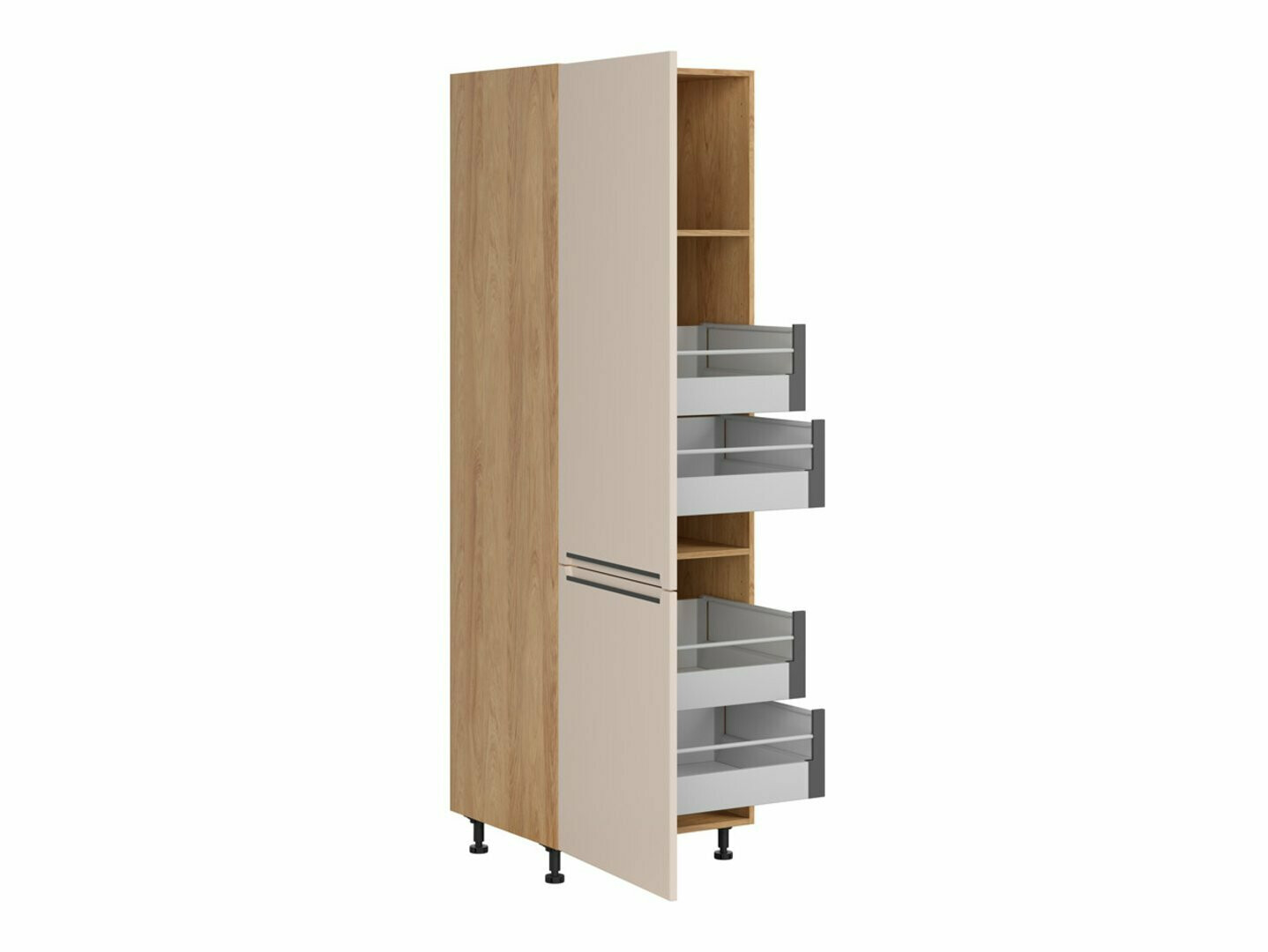 Modularna omarica z vrati Riso Beige 112