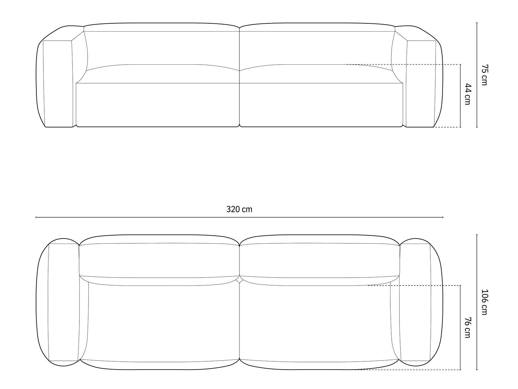 Modularni kavč Sorcoro 101 (Vogue 12)