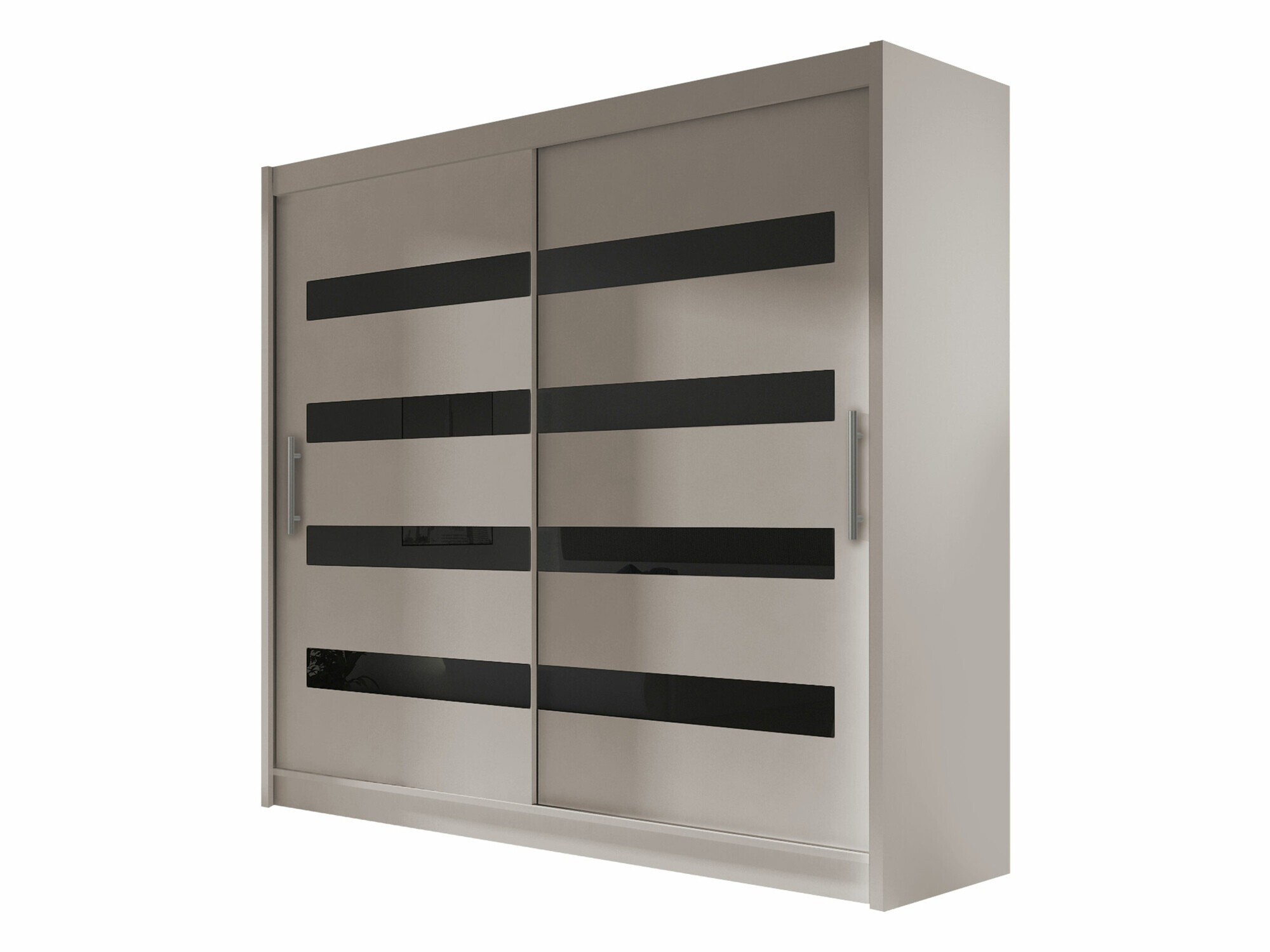 Garderobna omara Closico Pallor XI (Kašmir + Črna)