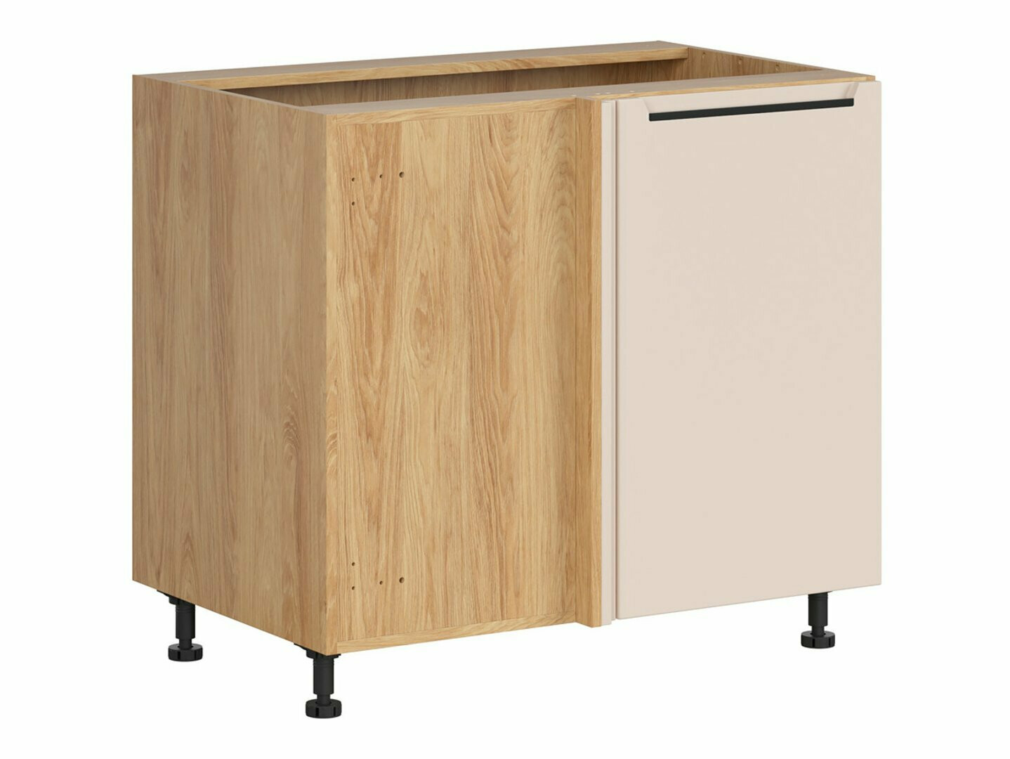 Modularna kotna omarica Riso Beige 127