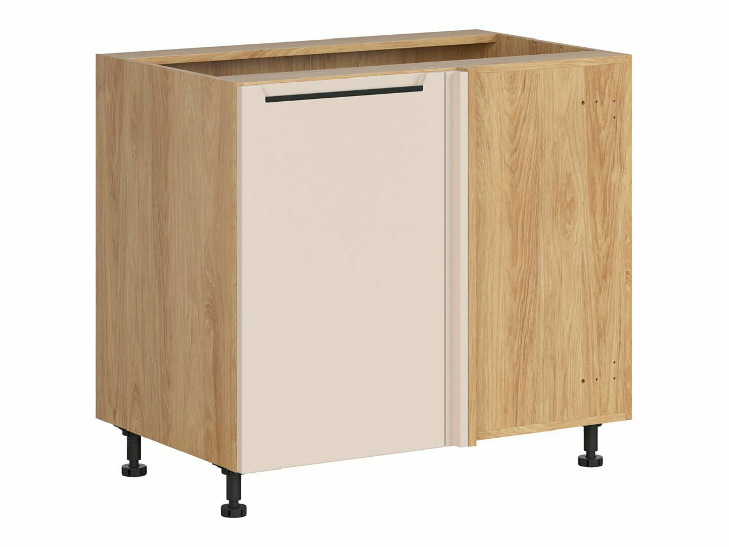Modularna kotna omarica Riso Beige 127