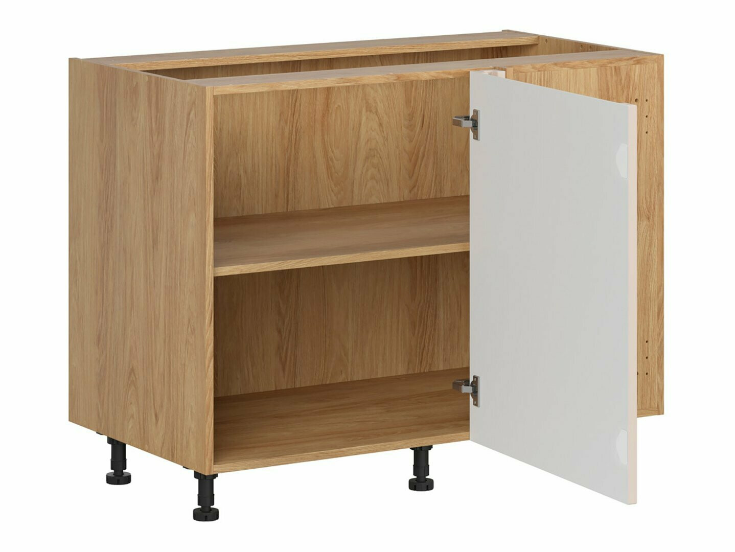 Modularna kotna omarica Riso Beige 129