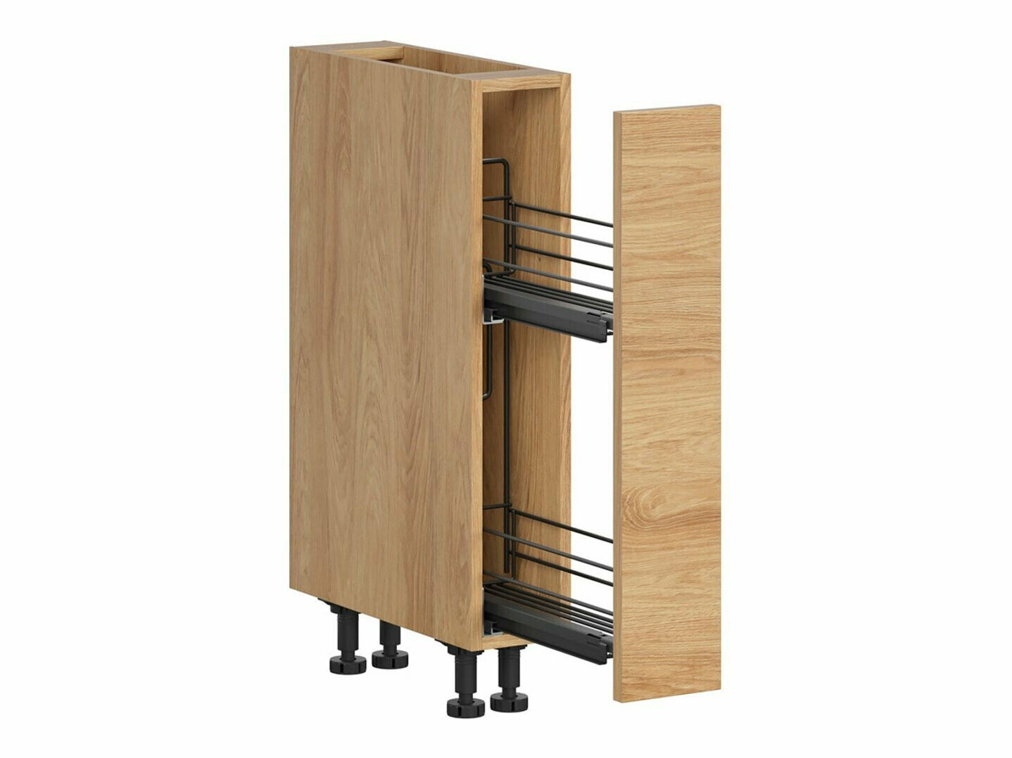 Modularna omarica z izvlečno košaro Amper Oak 121