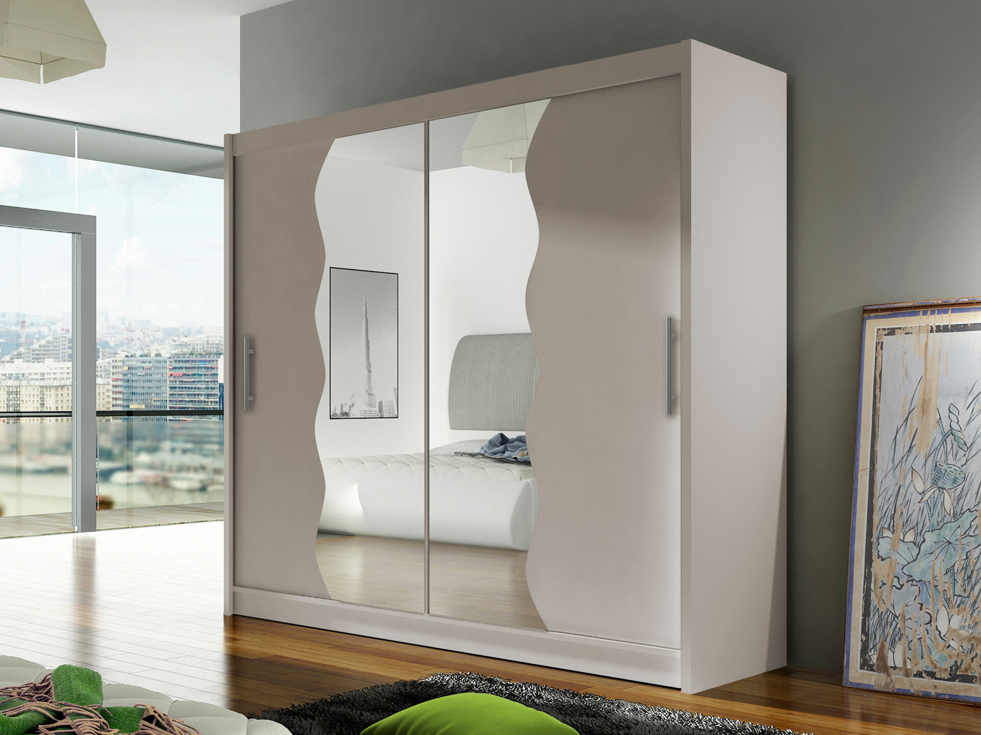 Garderobna omara Closico 125 (Kašmir)