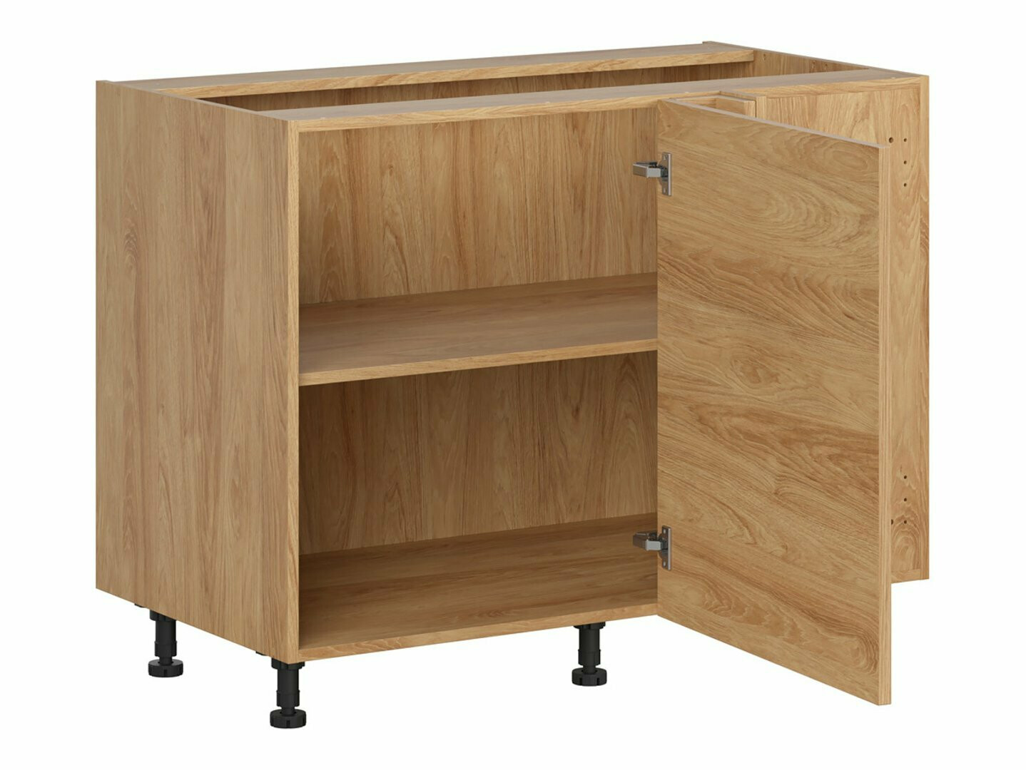 Modularna kotna omarica Amper Oak 130