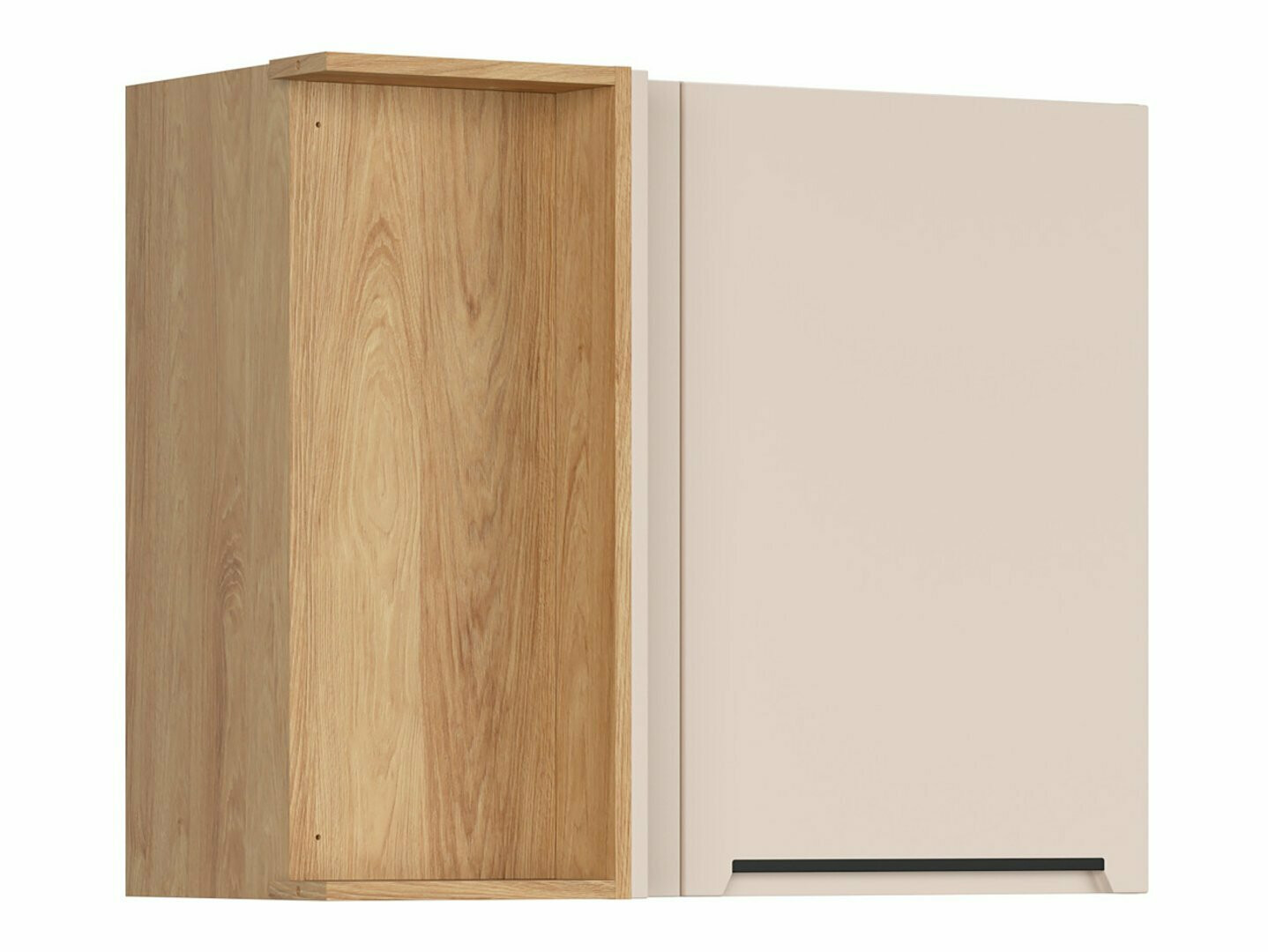 Modularna kotna stenska omarica Riso Beige 158