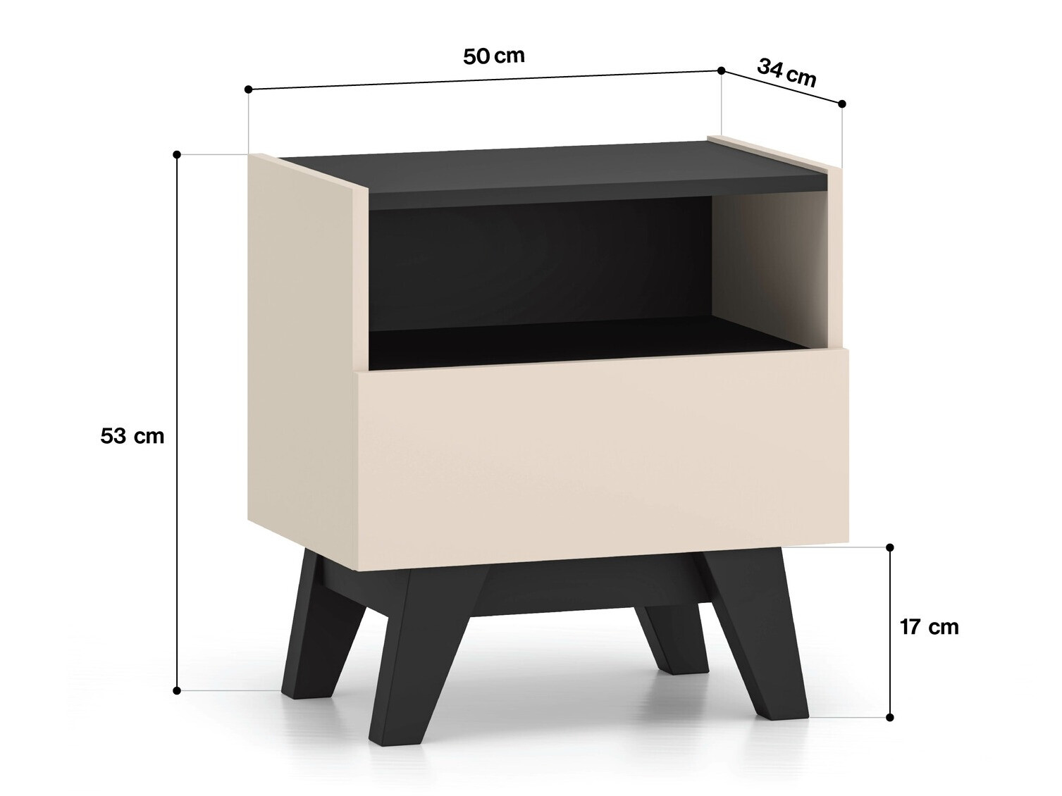 Nočna omarica Evateno 105