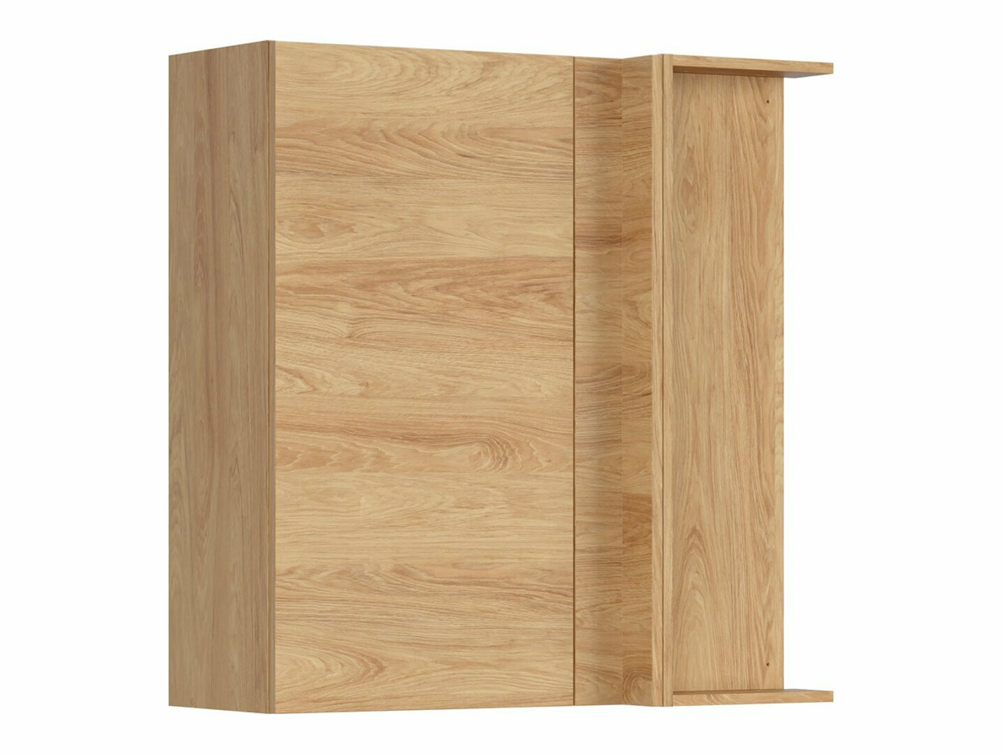 Modularna kotna stenska omarica Amper Oak 158