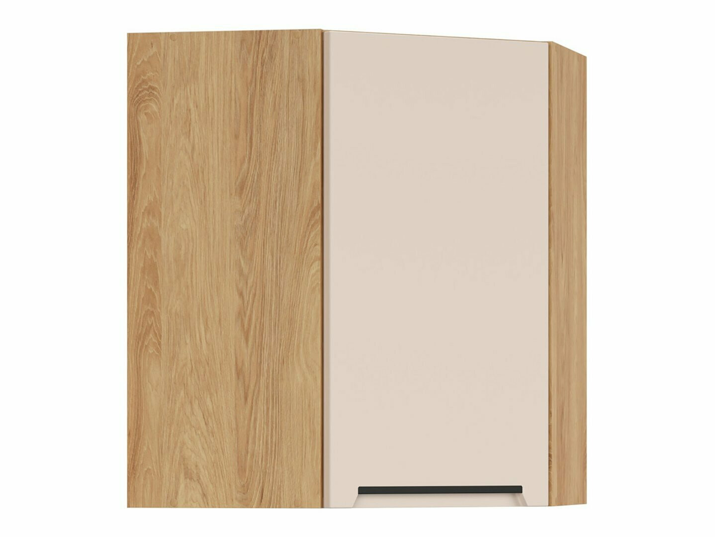 Modularna kotna stenska omarica Riso Beige 160