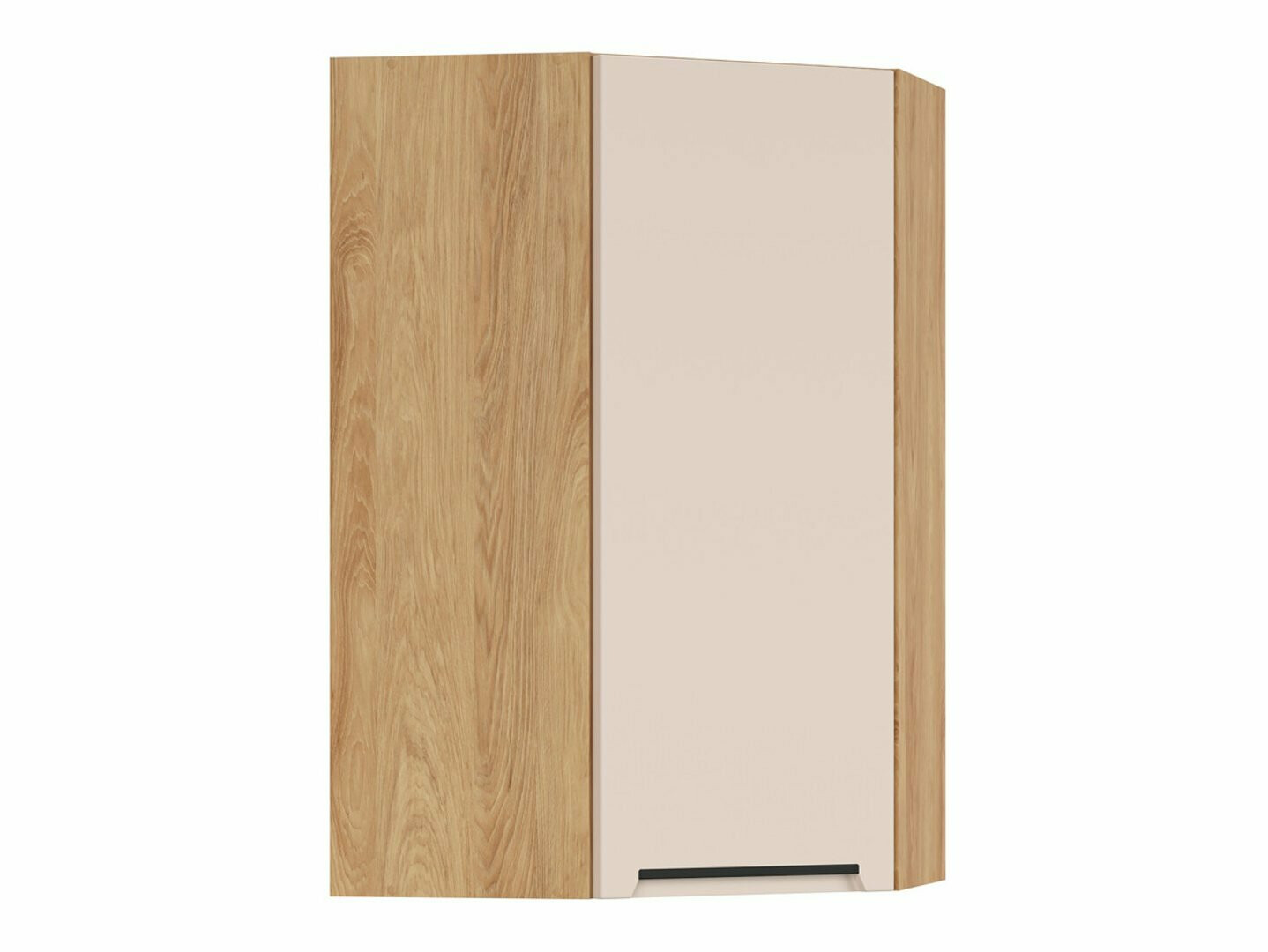 Modularna kotna stenska omarica Riso Beige 162