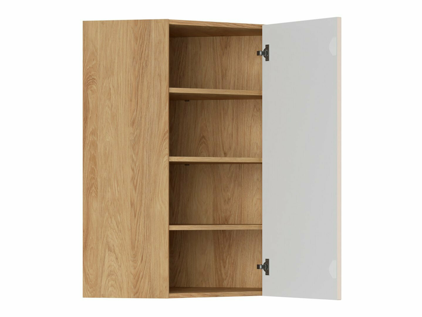 Modularna kotna stenska omarica Riso Beige 162