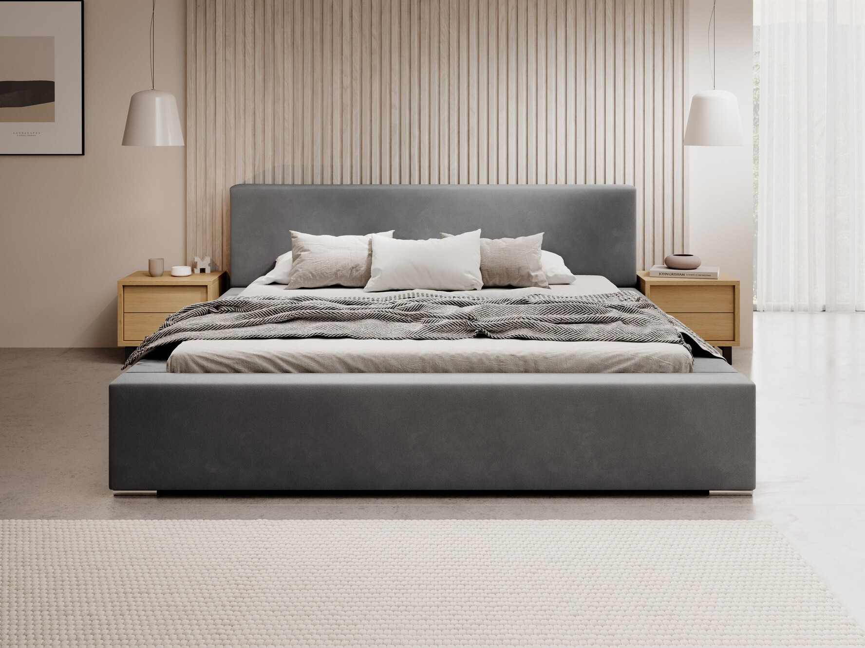 Postelja Martinez 116 (Magic Velvet 2217)