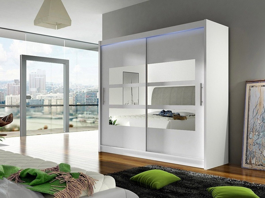 Garderobna omara Closico 101 (Bela)