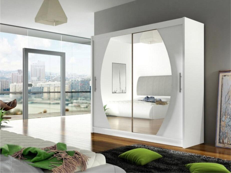 Garderobna omara Closico 102 (Bela)