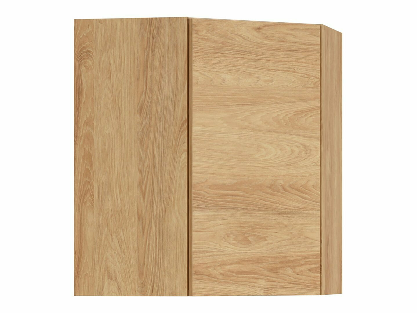 Modularna kotna stenska omarica Amper Oak 159